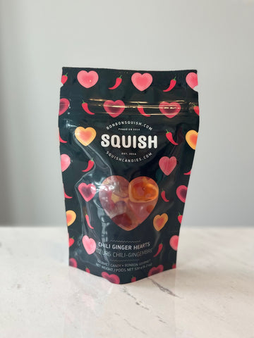 Squish Chili Ginger Hearts